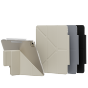 Facet with Pencil Holder Folding Folio iPad Case